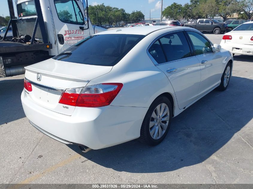 2013 Honda Accord Ex-L V-6 VIN: 1HGCR3F85DA047561 Lot: 39531926