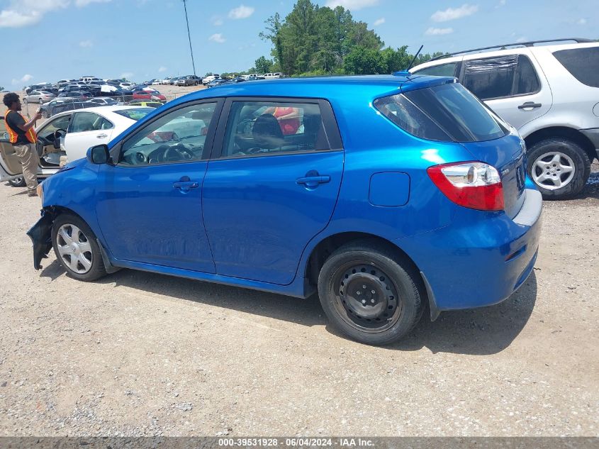 2009 Toyota Matrix VIN: 2T1KU40E99C029919 Lot: 39531928