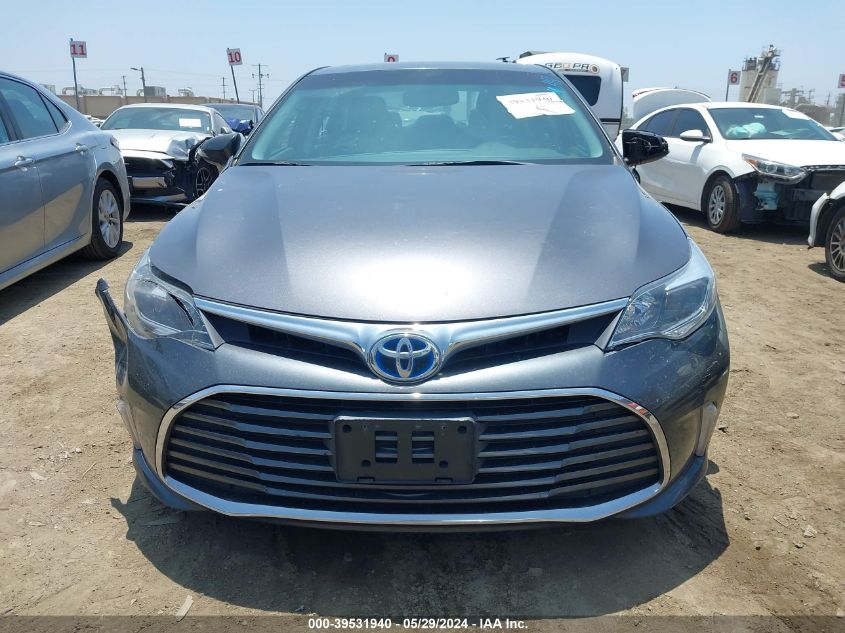 2016 Toyota Avalon Hybrid Xle VIN: 4T1BD1EB5GU050839 Lot: 39531940