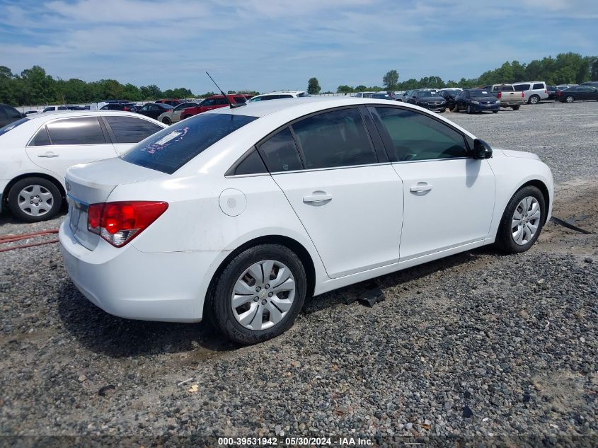 2012 Chevrolet Cruze Ls VIN: 1G1PC5SH0C7262112 Lot: 39531942