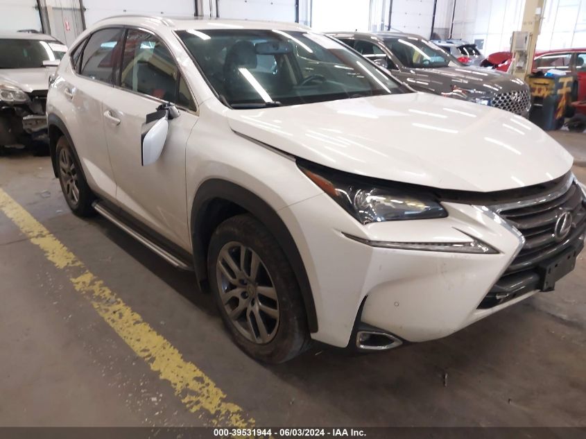 2015 Lexus Nx 200T VIN: JTJBARBZ7F2000738 Lot: 39531944