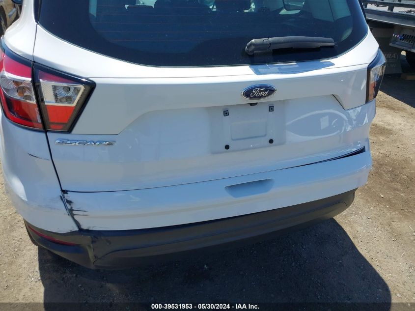 2017 Ford Escape S VIN: 1FMCU0F77HUC51572 Lot: 39531953