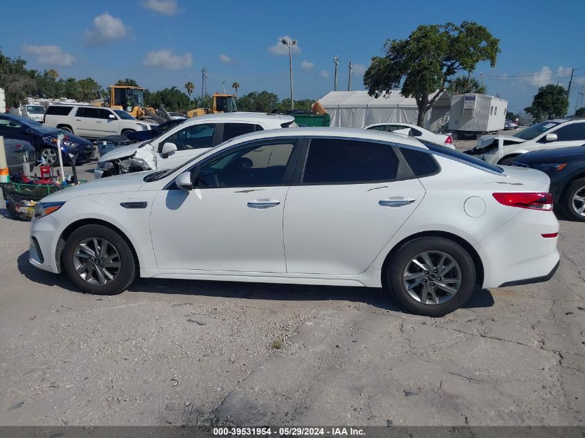 2019 Kia Optima Lx VIN: 5XXGT4L31KG290947 Lot: 39531954