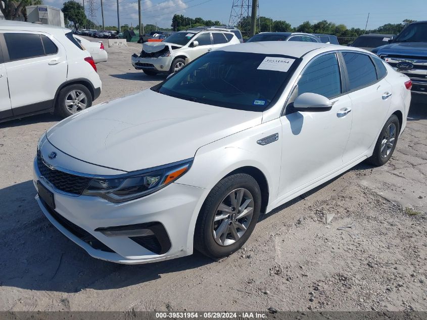 2019 Kia Optima Lx VIN: 5XXGT4L31KG290947 Lot: 39531954