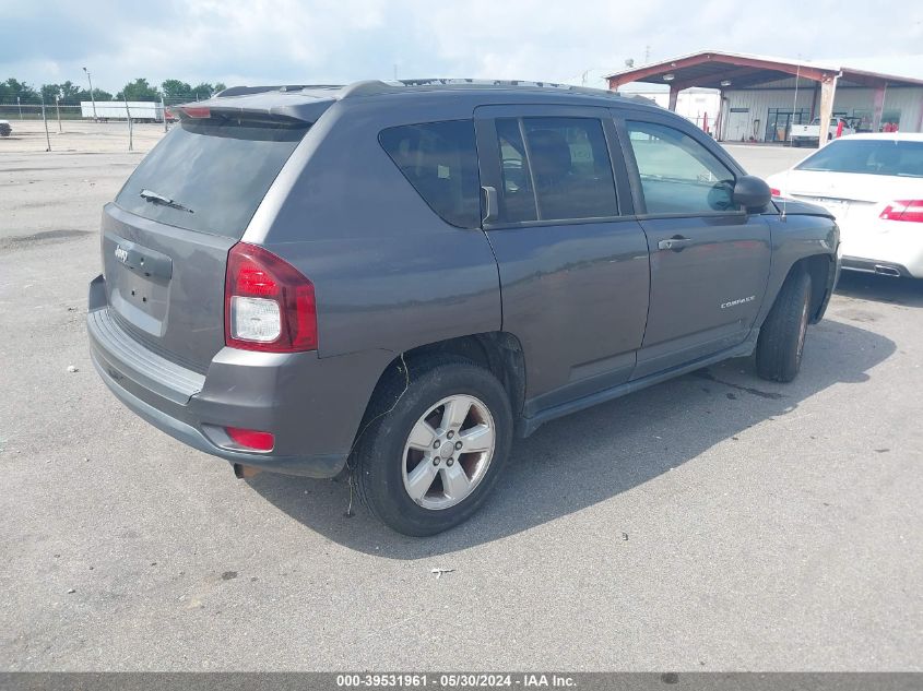 2016 Jeep Compass Sport VIN: 1C4NJCBA4GD576591 Lot: 39531961