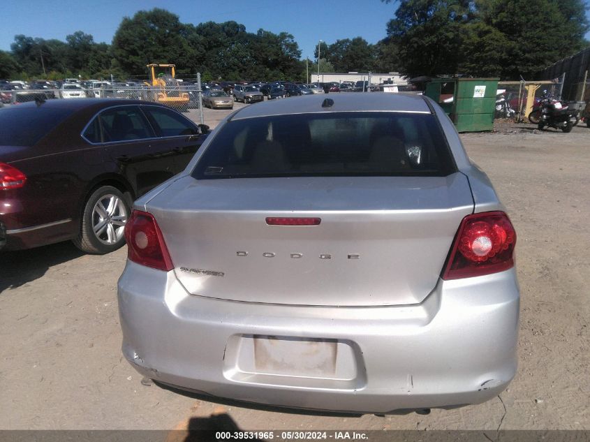 2011 Dodge Avenger Express VIN: 1B3BD4FB9BN542055 Lot: 39531965