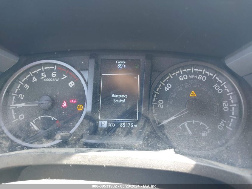 2022 Toyota Tacoma Trd Sport VIN: 3TMAZ5CN2NM195828 Lot: 39531982