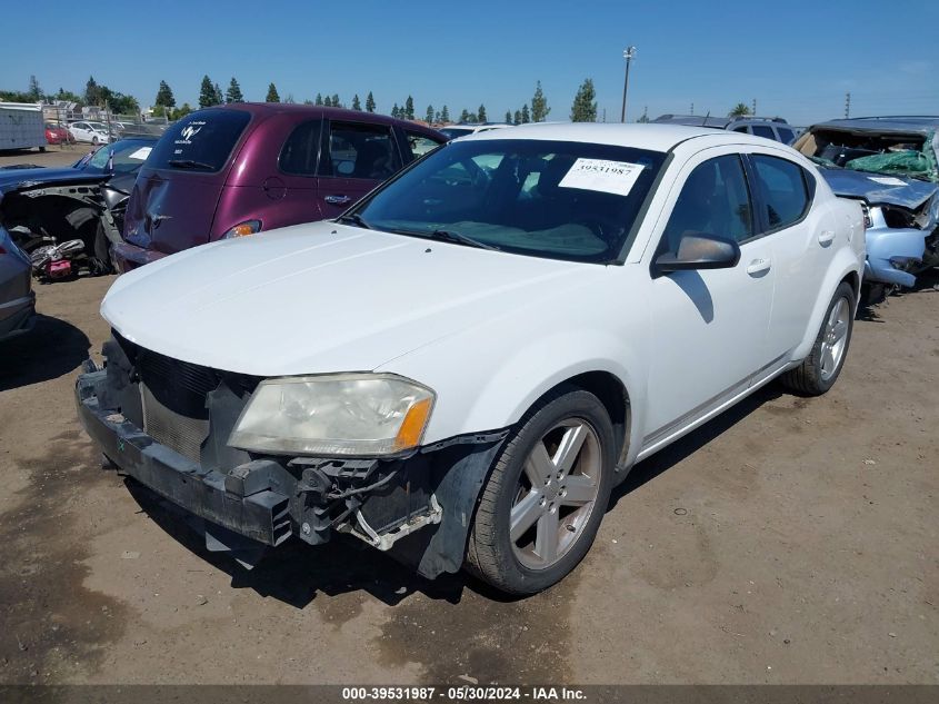 2013 Dodge Avenger Se VIN: 1C3CDZAB8DN643831 Lot: 39531987