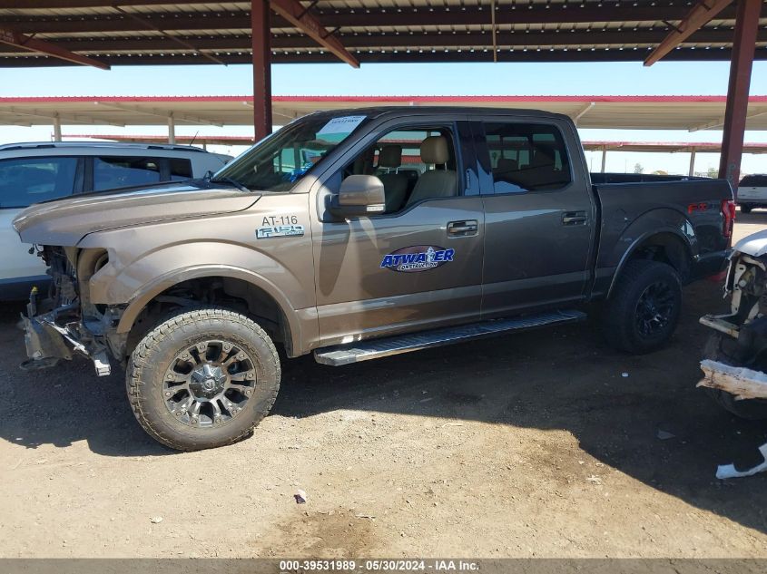 2016 Ford F-150 Lariat VIN: 1FTEW1EF8GKE84036 Lot: 39531989