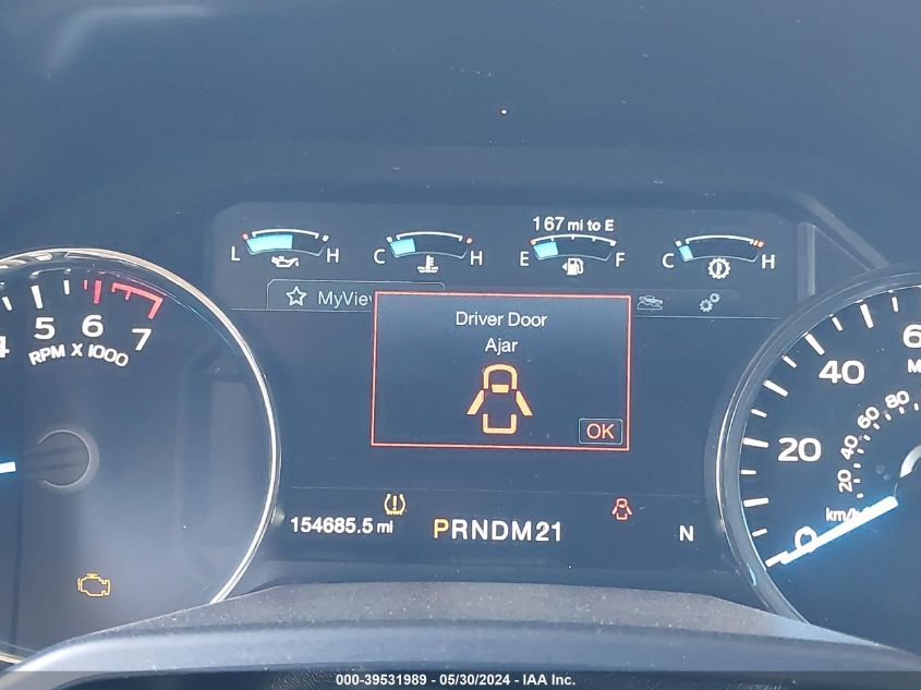 2016 Ford F-150 Lariat VIN: 1FTEW1EF8GKE84036 Lot: 39531989