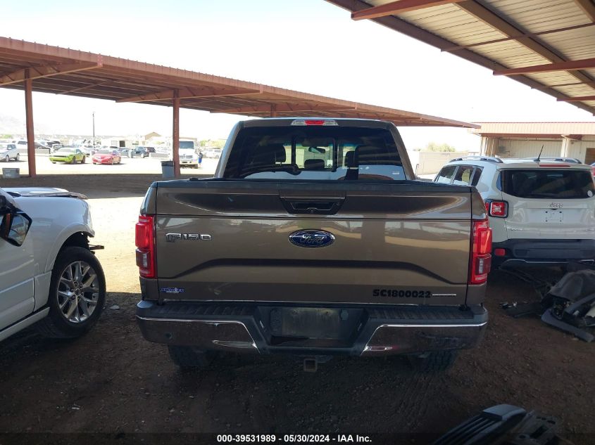 2016 Ford F-150 Lariat VIN: 1FTEW1EF8GKE84036 Lot: 39531989