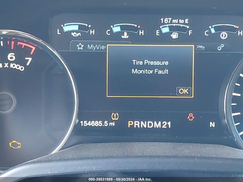 2016 Ford F-150 Lariat VIN: 1FTEW1EF8GKE84036 Lot: 39531989