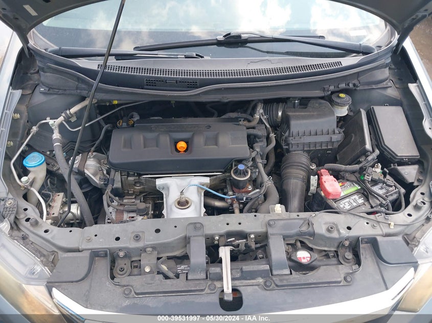 2012 Honda Civic Lx VIN: 2HGFB2F5XCH314632 Lot: 39531997