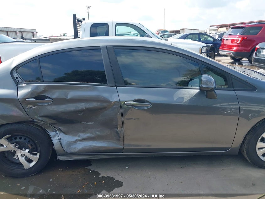 2012 Honda Civic Lx VIN: 2HGFB2F5XCH314632 Lot: 39531997