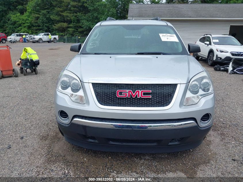 2010 GMC Acadia Sl VIN: 1GKLRKED4AJ120118 Lot: 39532002