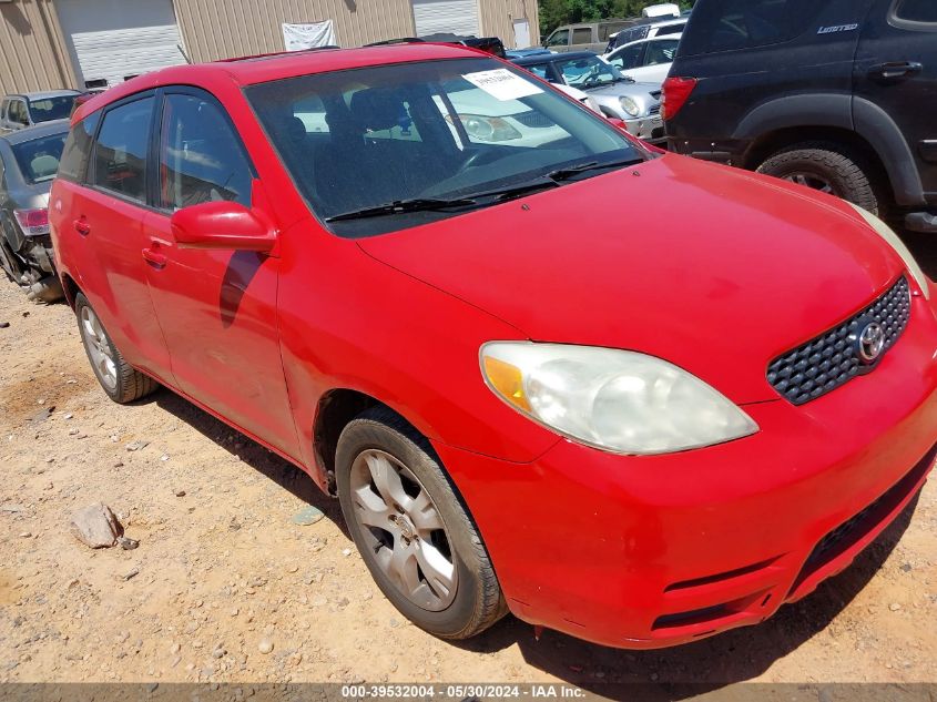 2004 Toyota Matrix Xr VIN: 2T1KR38E94C182065 Lot: 39532004