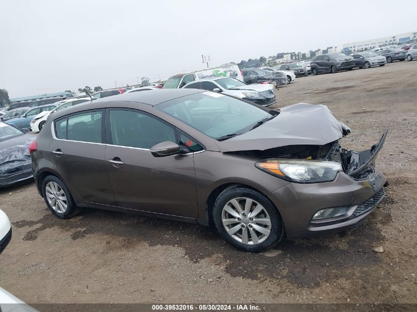 2015 Kia Forte Ex VIN: KNAFX5A82F5322784 Lot: 39532016