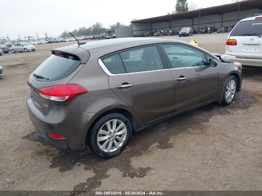 2015 Kia Forte Ex VIN: KNAFX5A82F5322784 Lot: 39532016