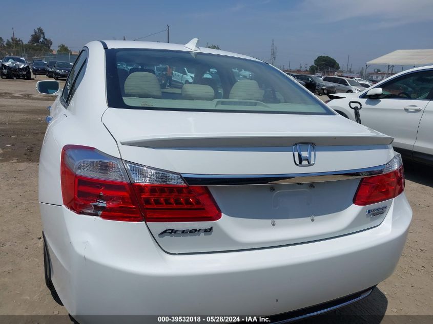 2015 Honda Accord Hybrid Touring VIN: 1HGCR6F79FA001369 Lot: 39532018