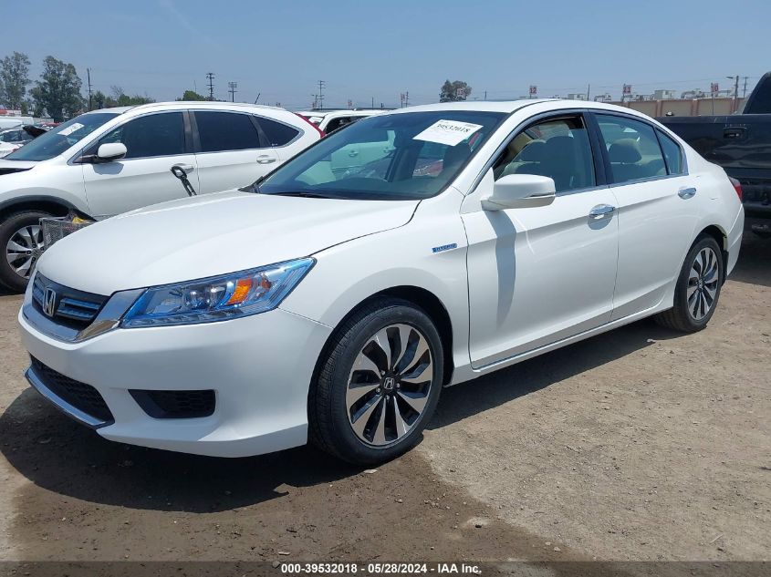 2015 Honda Accord Hybrid Touring VIN: 1HGCR6F79FA001369 Lot: 39532018