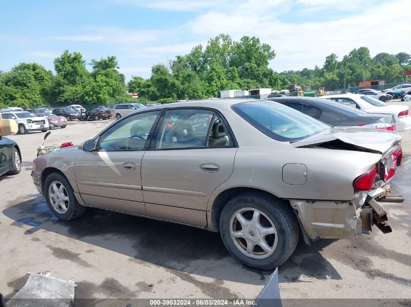 2002 Buick Regal Ls VIN: 2G4WB55K721229743 Lot: 39532024