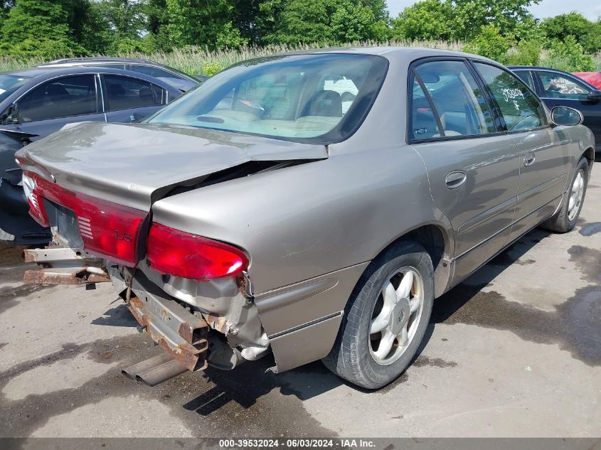 2002 Buick Regal Ls VIN: 2G4WB55K721229743 Lot: 39532024