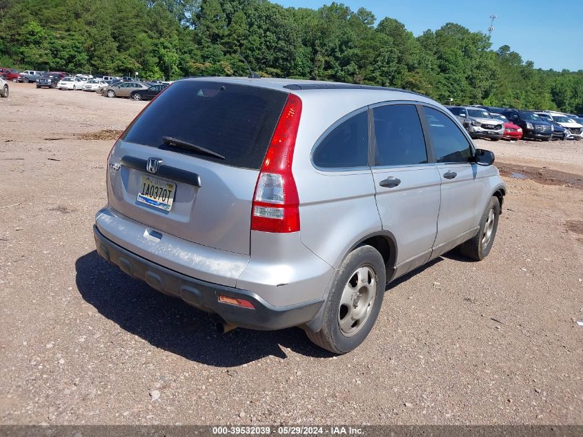 2009 Honda Cr-V Lx VIN: 5J6RE38349L024445 Lot: 39532039