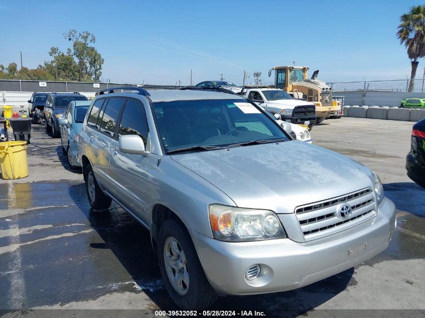 2006 Toyota Highlander VIN: JTEGD21A260141257 Lot: 39532052