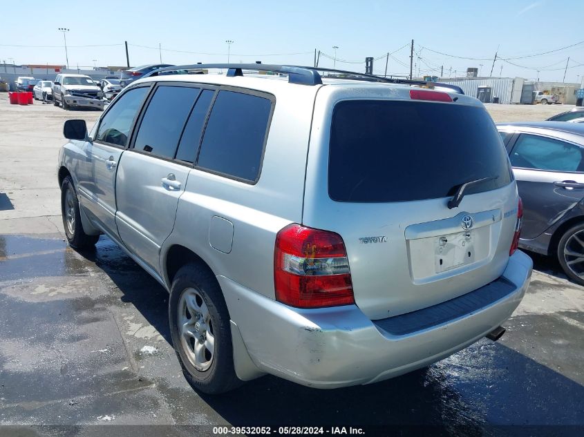 2006 Toyota Highlander VIN: JTEGD21A260141257 Lot: 39532052