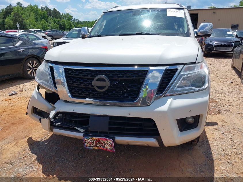 2017 Nissan Armada Platinum VIN: JN8AY2NE7H9703488 Lot: 39532061