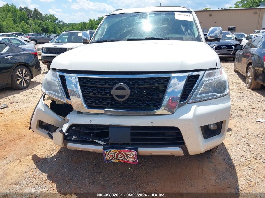 2017 Nissan Armada Platinum VIN: JN8AY2NE7H9703488 Lot: 39532061