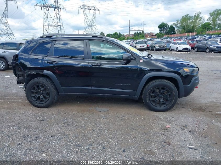 2019 Jeep Cherokee Trailhawk 4X4 VIN: 1C4PJMBXXKD433544 Lot: 39532070