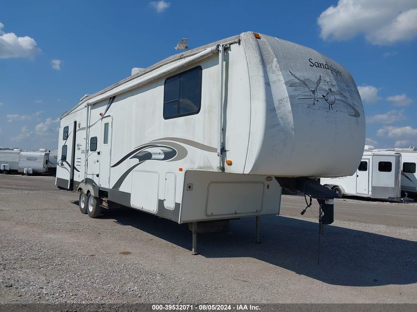 FOREST RIVER SANDPIPER 315BHT 2007. Lot# 39532071. VIN 4X4FSAH237J021052. Photo 1