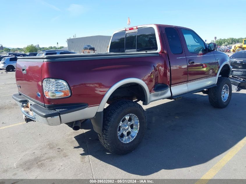 1998 Ford F-150 Lariat/Xl/Xlt VIN: 1FTRX08L1WKA62084 Lot: 39532082