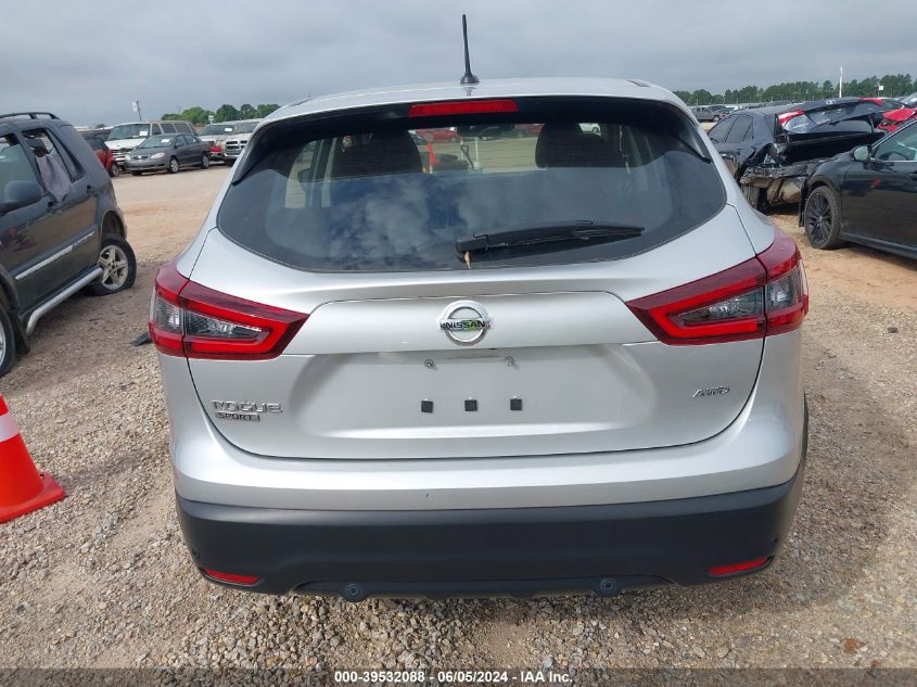 2021 Nissan Rogue Sport S VIN: JN1BJ1AW2MW423389 Lot: 39532088