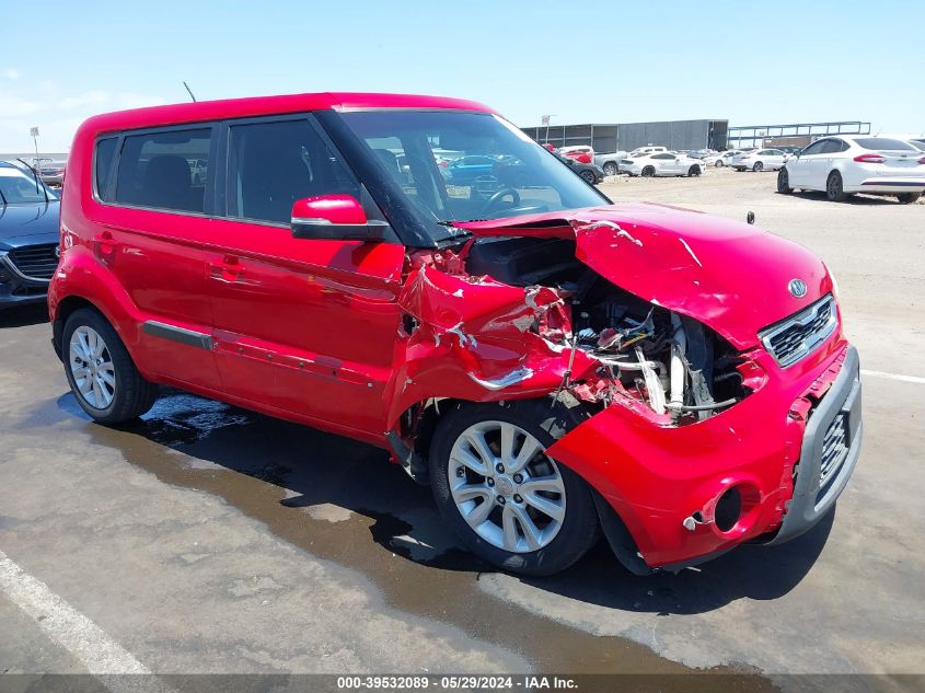 2012 Kia Soul + VIN: KNDJT2A60C7471202 Lot: 39532089