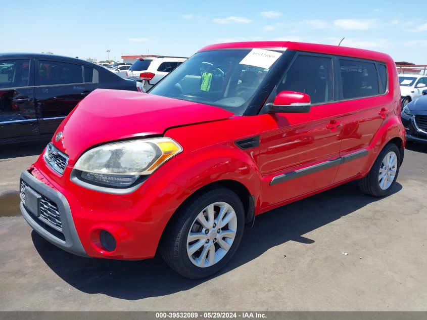 2012 Kia Soul + VIN: KNDJT2A60C7471202 Lot: 39532089