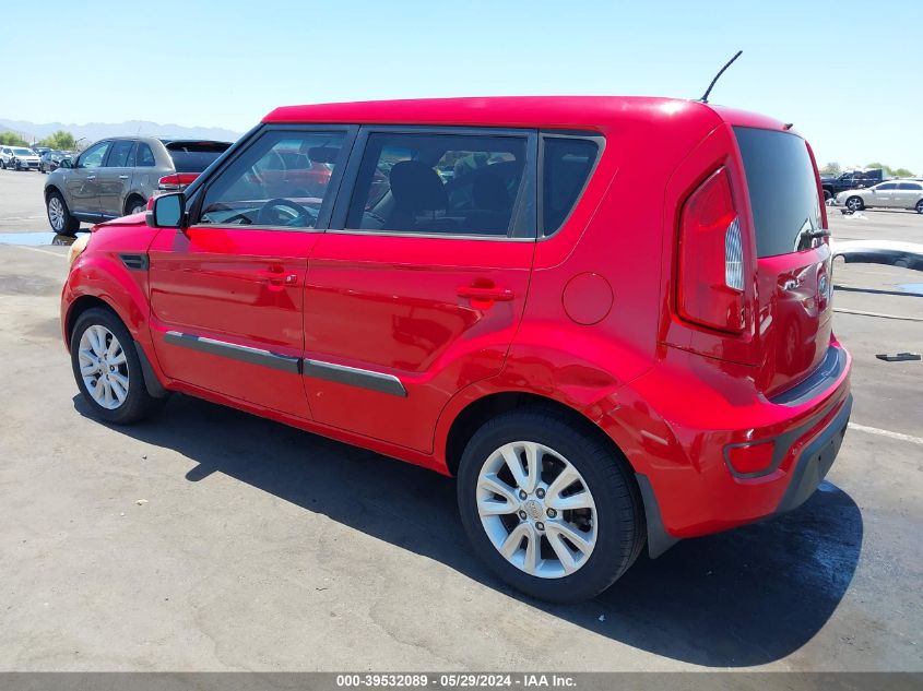 2012 Kia Soul + VIN: KNDJT2A60C7471202 Lot: 39532089