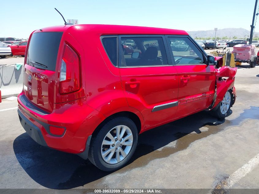 2012 Kia Soul + VIN: KNDJT2A60C7471202 Lot: 39532089