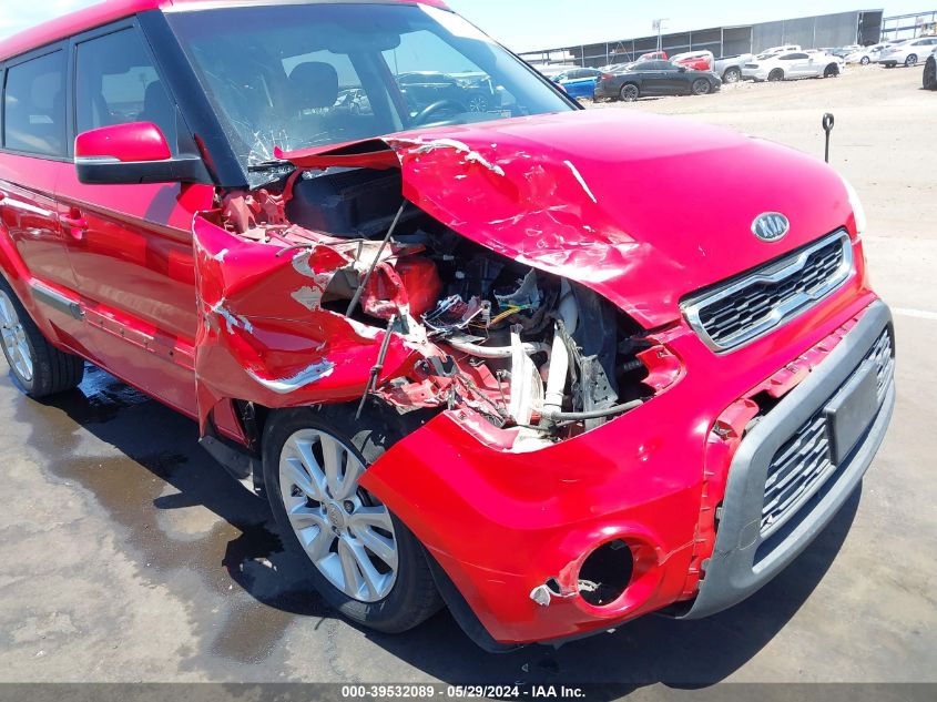 2012 Kia Soul + VIN: KNDJT2A60C7471202 Lot: 39532089