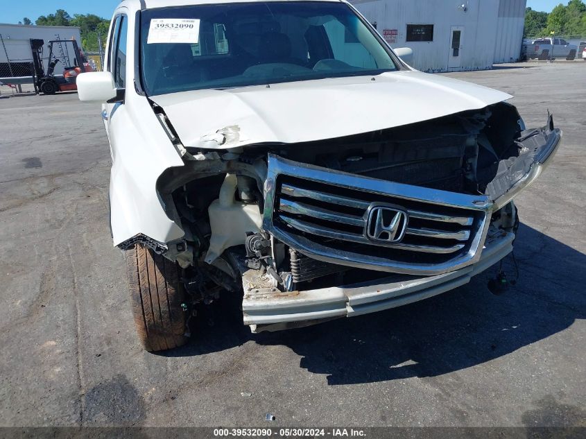 2012 Honda Pilot Touring VIN: 5FNYF4H92CB046060 Lot: 39532090