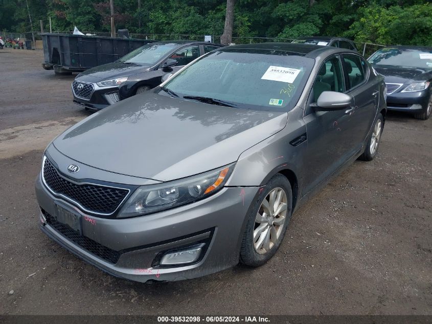 2014 Kia Optima Ex VIN: 5XXGN4A73EG342034 Lot: 39532098