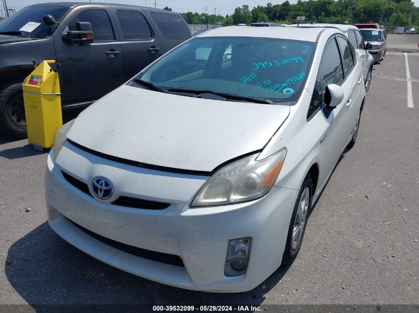 2011 Toyota Prius Three VIN: JTDKN3DU0B1413039 Lot: 39532099