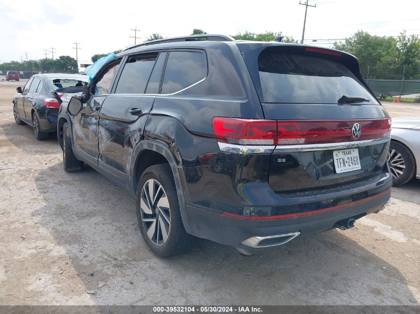 2024 Volkswagen Atlas 2.0T Se W/Technology VIN: 1V2KR2CA3RC527328 Lot: 39532104