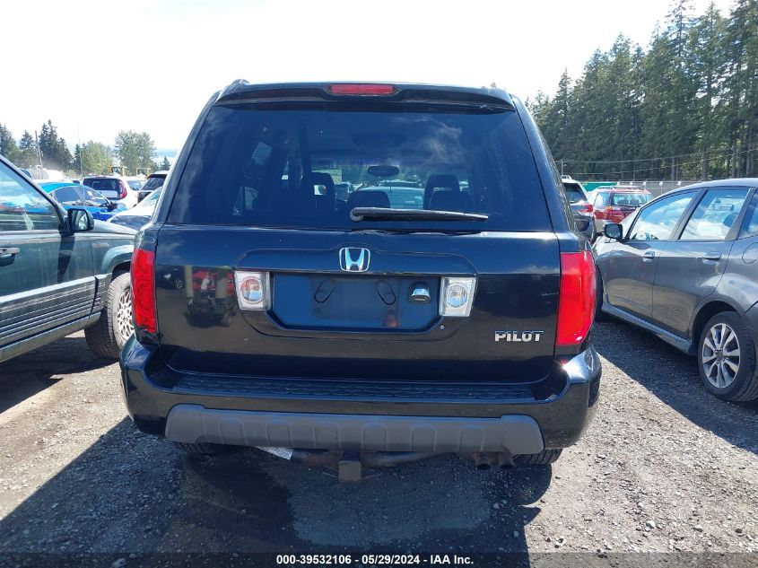 2003 Honda Pilot Ex-L VIN: 2HKYF18713H583193 Lot: 39532106