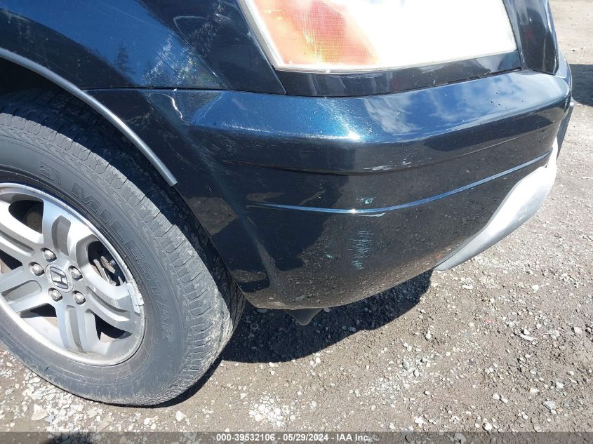 2003 Honda Pilot Ex-L VIN: 2HKYF18713H583193 Lot: 39532106