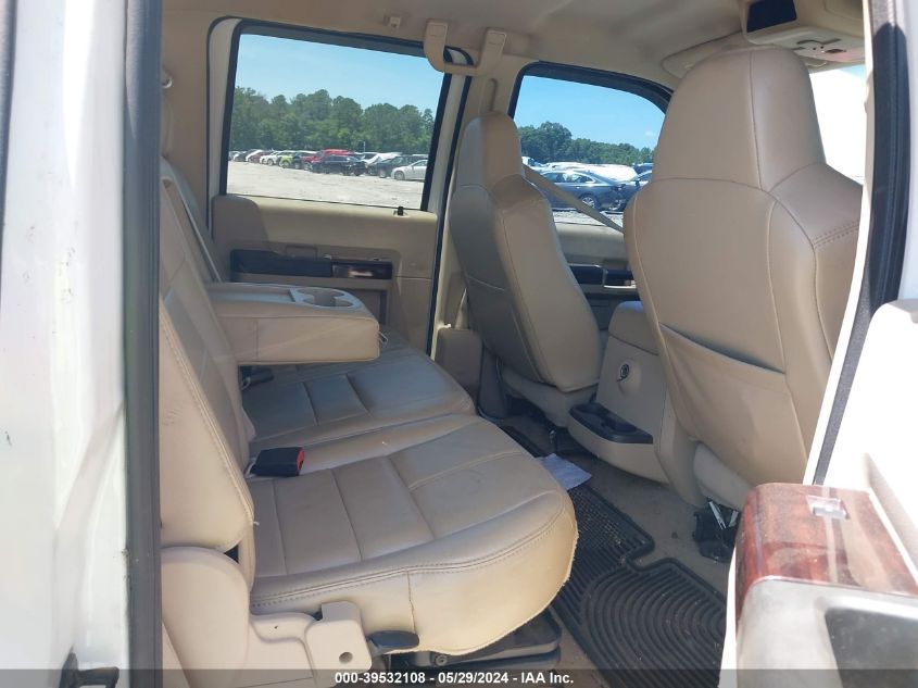 2008 Ford F-250 Fx4/Harley-Davidson/King Ranch/Lariat/Xl/Xlt VIN: 1FTSW21R08EC08863 Lot: 39532108