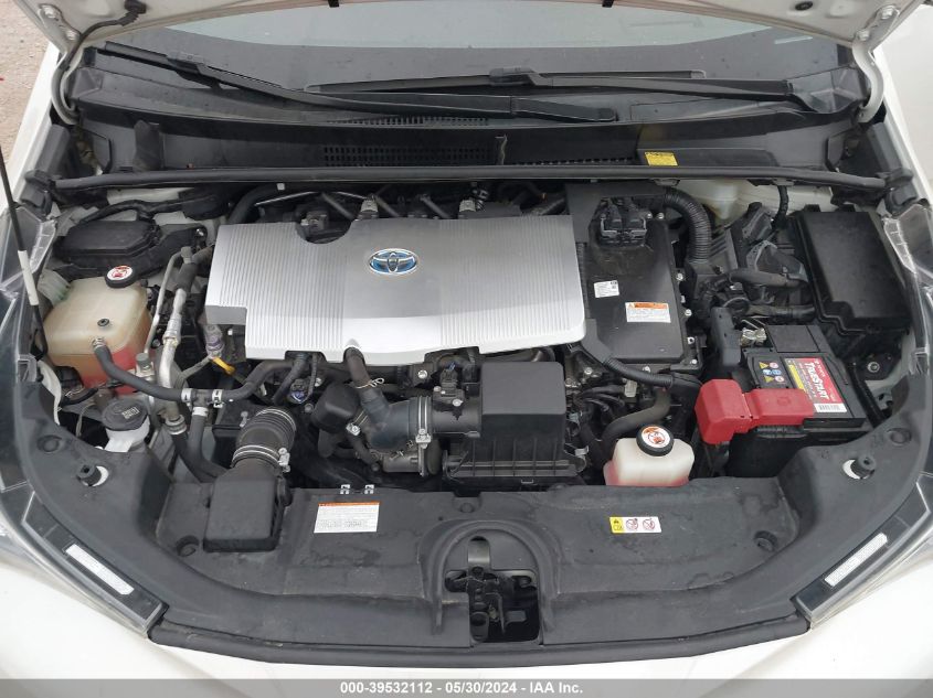 2018 Toyota Prius Four VIN: JTDKARFU3J3545971 Lot: 39532112