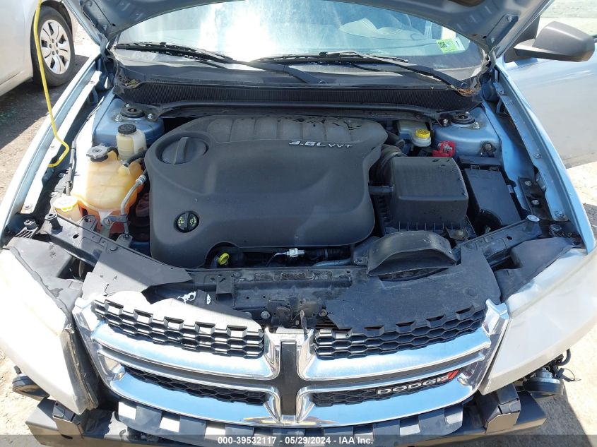 2013 Dodge Avenger Se V6 VIN: 1C3CDZAG6DN502705 Lot: 39532117
