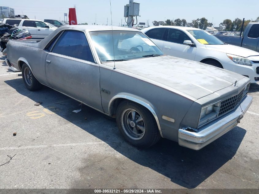 1985 Chevrolet El Camino VIN: 3GCCW80H5FS909661 Lot: 39532121